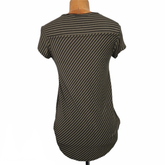 Maeve Anthropologie short sleeve striped top - Picture 2 of 8